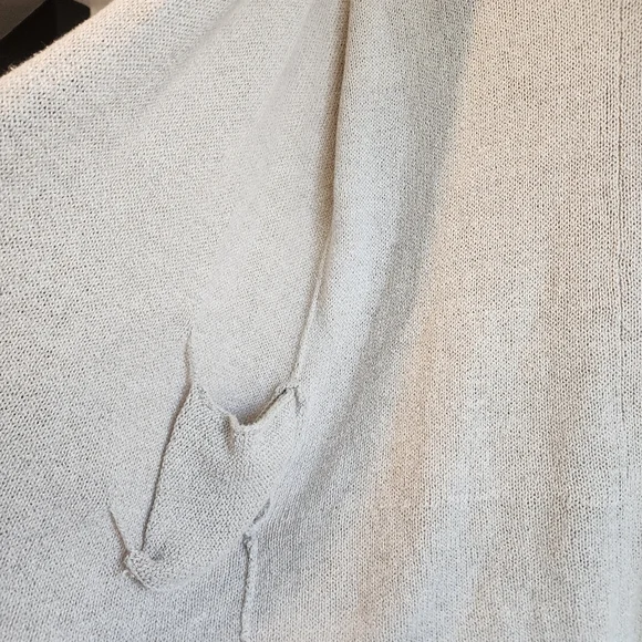 BROCHU WALKER CARDIGAN LINEN OPEN SWEATER SIZE SMALL - Picture 11 of 15